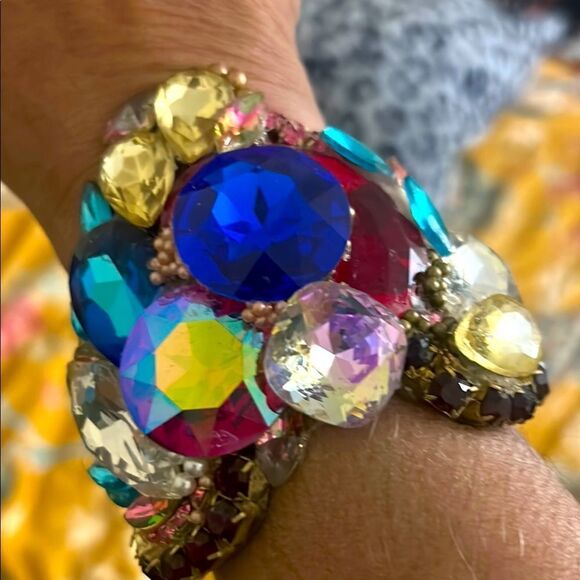 Jewelry - WENDY GELL Multicolor Gemstone Bracelet
